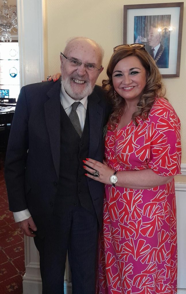 Senator David Norris and Singer Trudi Lalor