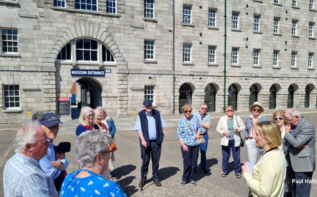 Laois Association Dublin members and friends welcomed to National Museum, Collins Barracks