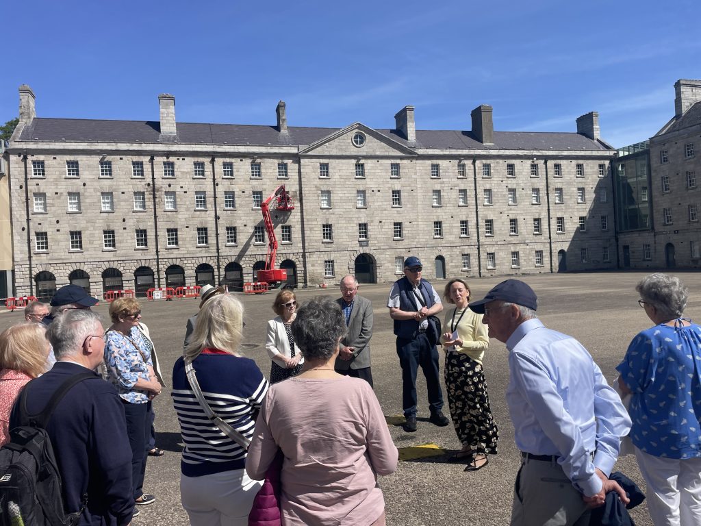 Our group were keen to learn about the museum
