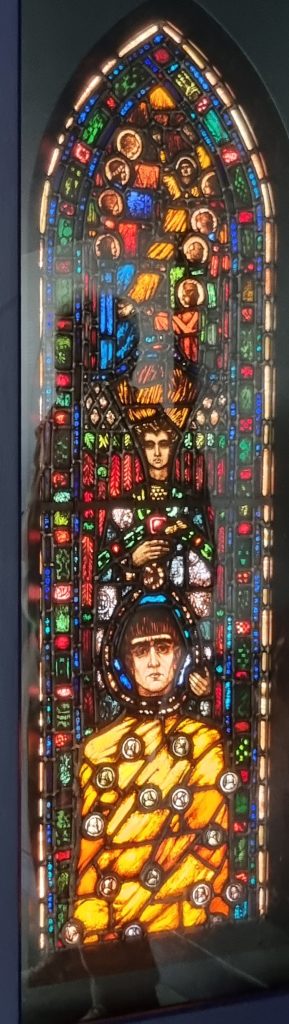 Stained Glass Window by Harry Clarke