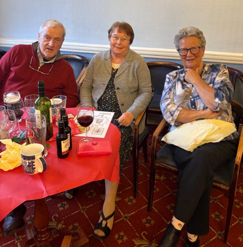 Gerry and Dorothy Murphy with Daphne Metcalfe
