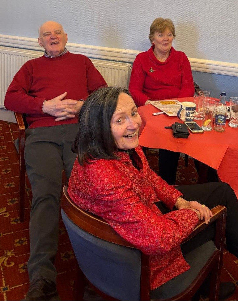 Michael and Peggy Cushion with Betty Wilson