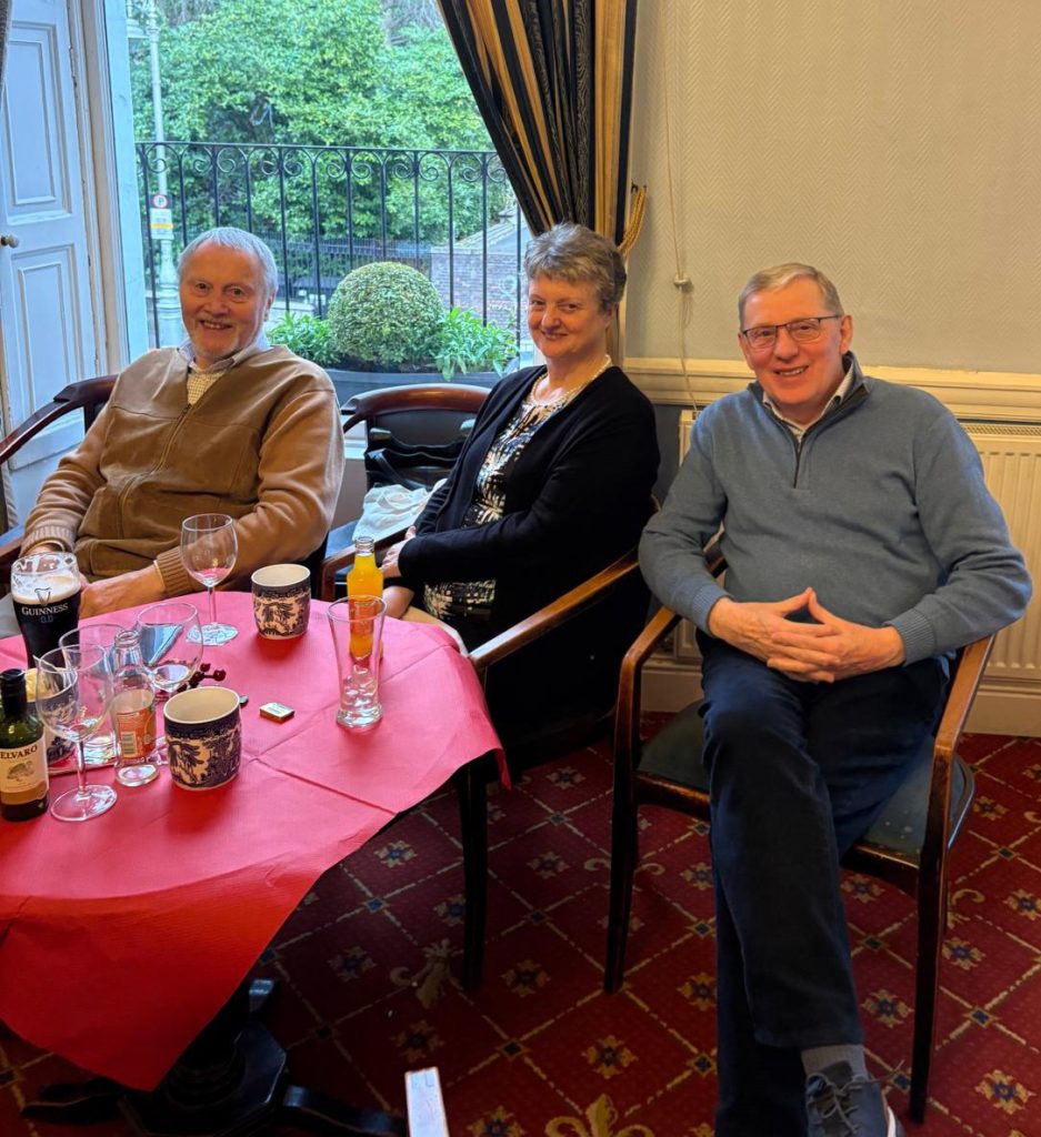 Willie and Mary Doyle with Jim Finn